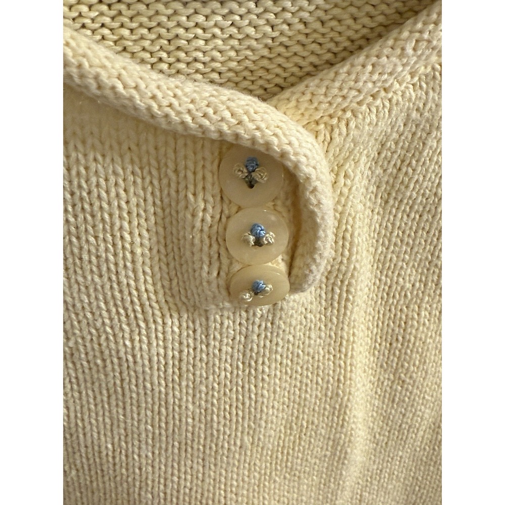 Ms. Lee Yellow Short Sleeve Sweater Women's Size Large - Picture 3 of 5